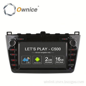 Ownice C500 Cortex A53 Quad Core android 6.0 car head unit for Mazda 6 bulit in wifi BT